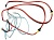 Проводка электрическая низкоковольтная (от разъем платы Х4 к термостату перегрева, датчику NTC отопл